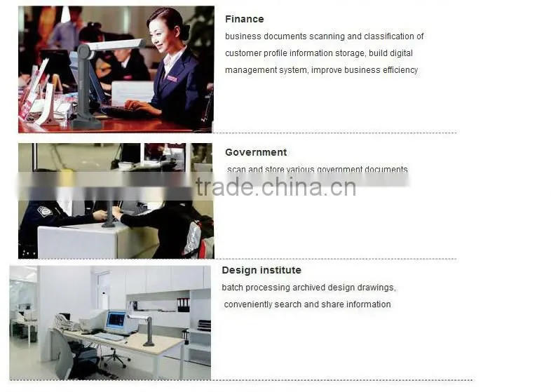 15MP Auto Focus high speed usb document scanner