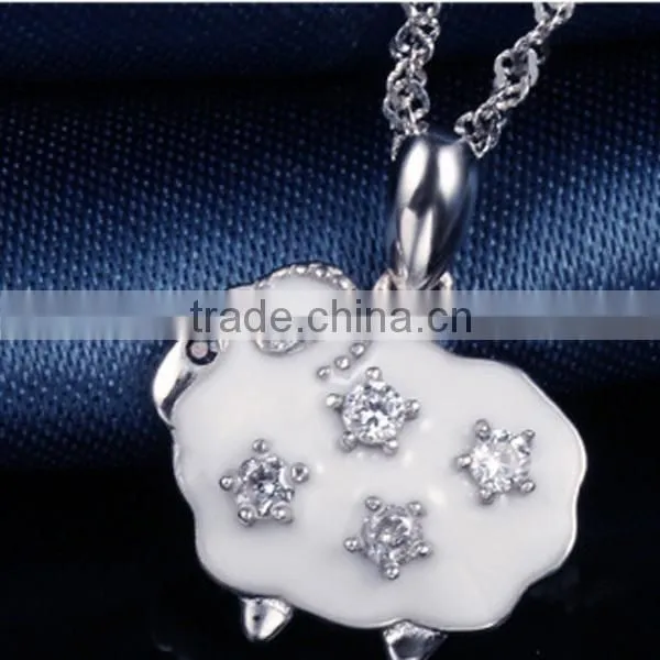 Latest design 925 Sterling Silver chain necklace for women