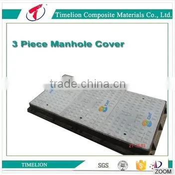 2016 Newest Design Top Quality customized any color various shapes SMC/BMC/FRP/GRP composite manhole Cover for road construction