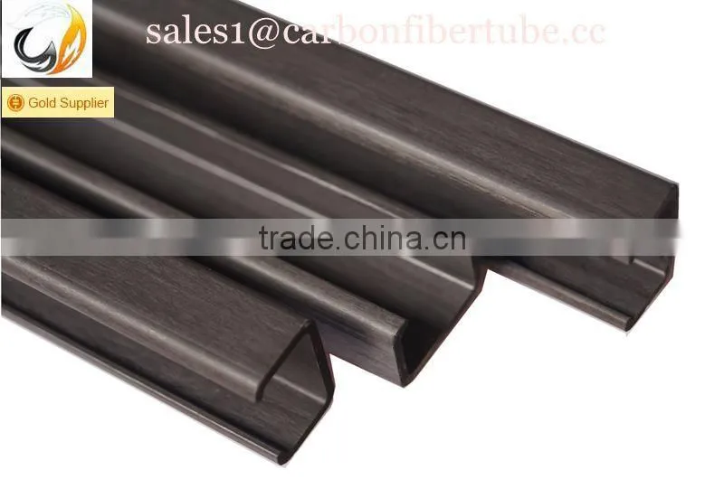 World-widely use new composite carbon fiber frp pultrusion profiles, C-channels, U-channels, I beams