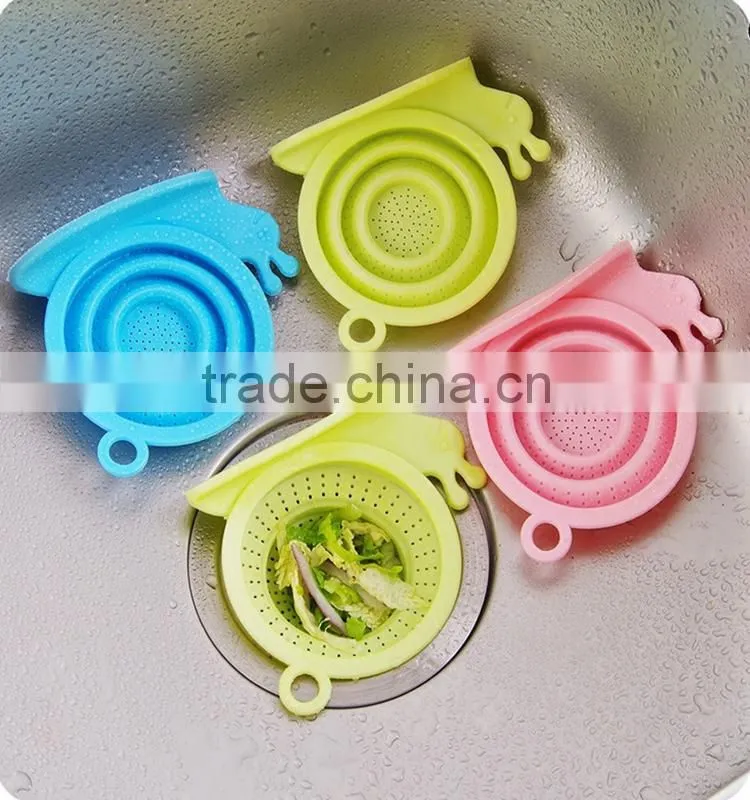 Household new items popular fanny silicone bathroom drainer China
