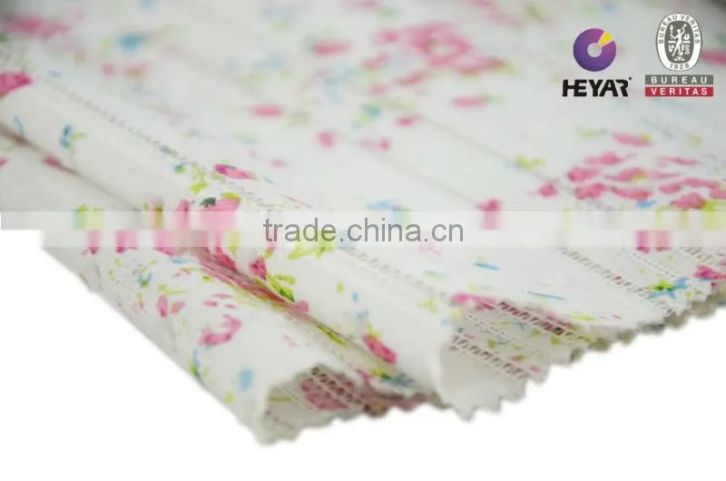 floral print jacquard fabric