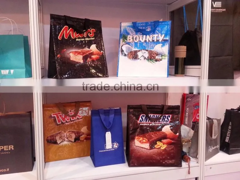 Reusable foldable non woven tote bag
