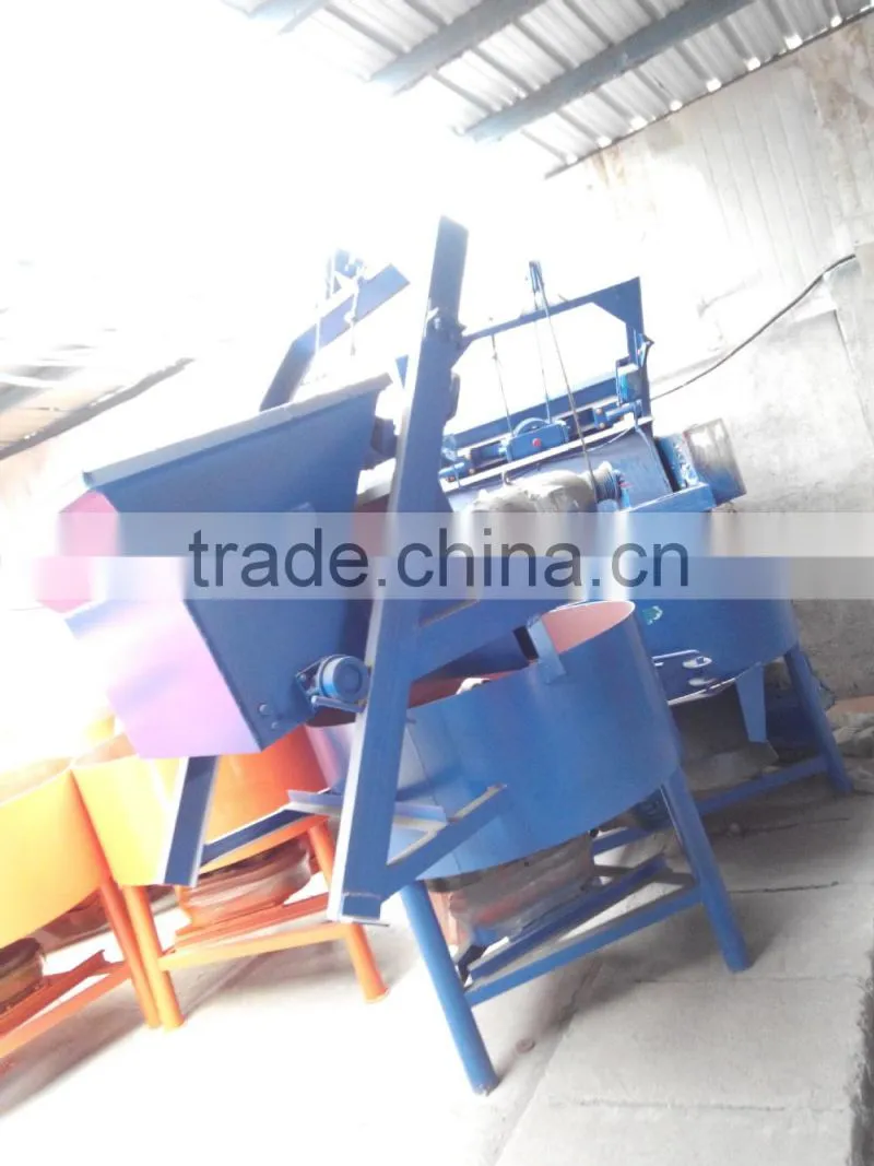 Dongyue brand concrete mixer with lifting hopper