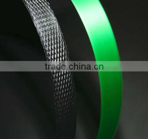 Hot sale high quality green pet box packing strap