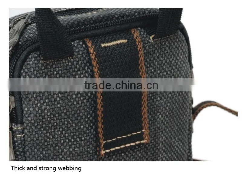 Vintage small sports bag canvas doctor bag sport tote bag