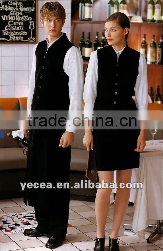 HOT sell restaurant waiter uniform