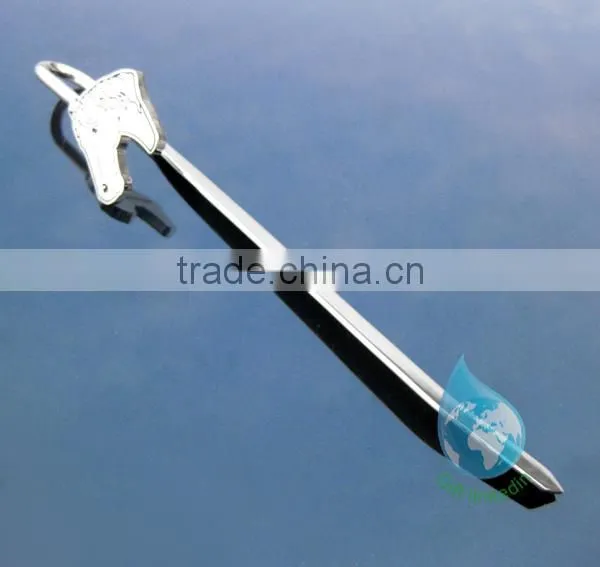 top quality 2014 zinc alloy creative book mark in guangzhou