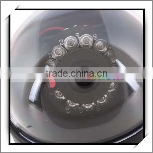1/4 For Sharp 420TVL 12 IR LED Audio Night Vision Digital Dome Security Color CCD Camera