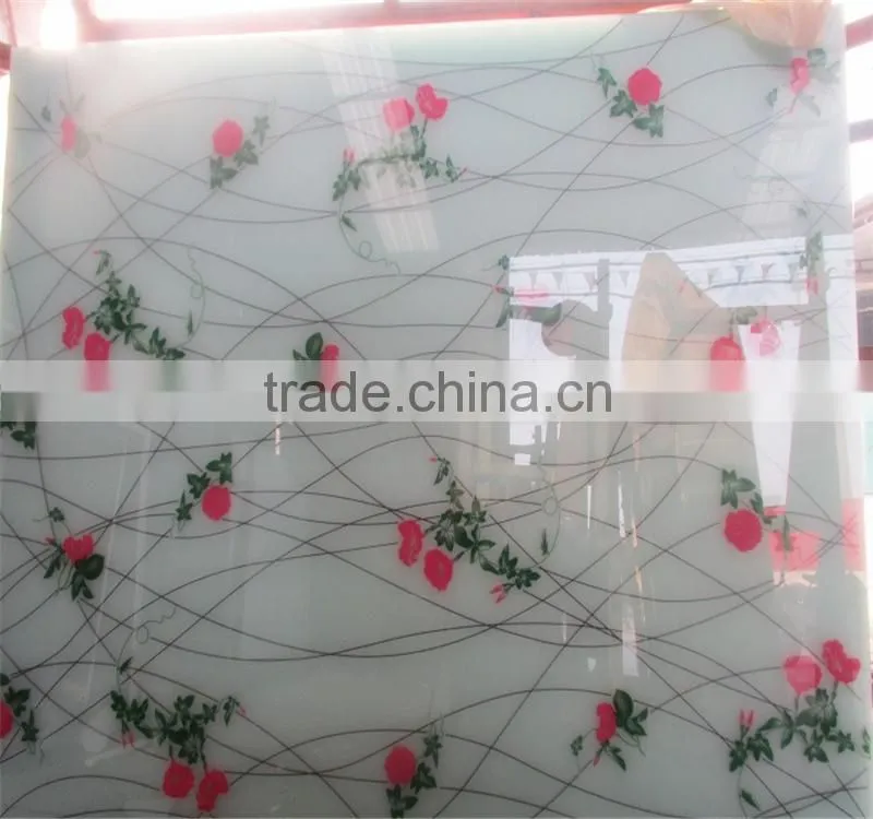 silk screen acid etched printing door glass factory manuacturer