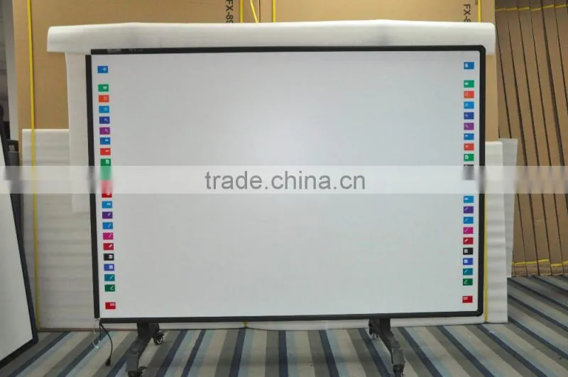 2016 hot sale ir board portable Interactive whiteboard with school white board decoration