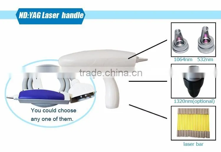 CE approved imported lamp 2 IN 1 elight IPL long pulsed nd yag laser hair removal