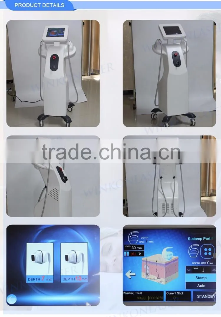 High intensity 2 years warranty focused ultrasound hifu liposonix device for weight loss