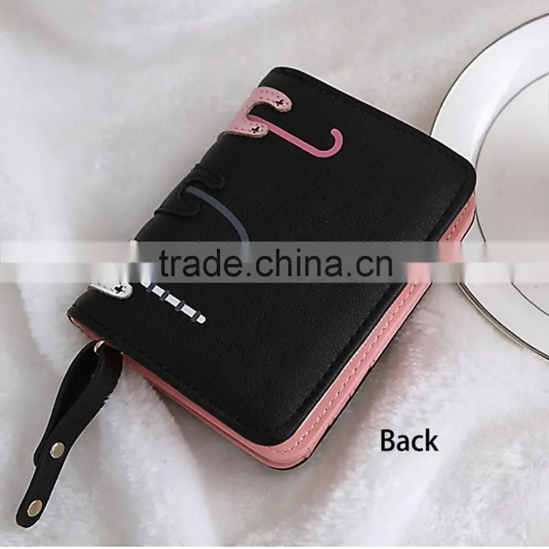 fashion cat bag classic black coin purse change pouch wrist bag handbag tote bag wallet