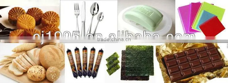 Wuhan Jie Swisu pita bread baking machine packing machine