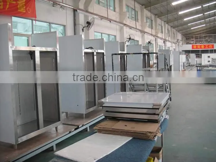 2017 Best Seller Double Door Under Counter Commercial Stainless Steel Refrigerator Freezer