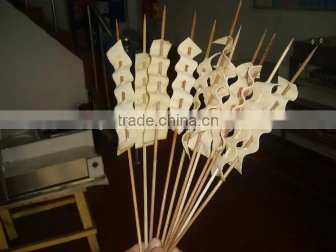 meat skewer machine/commercial meat skewer machine