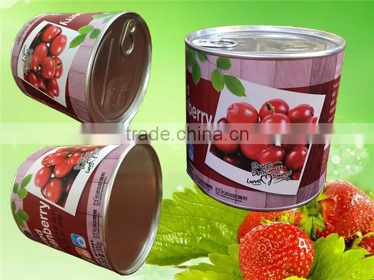 Manufacture Empty food Tins Composite Paper Can with Tin Slip Lid
