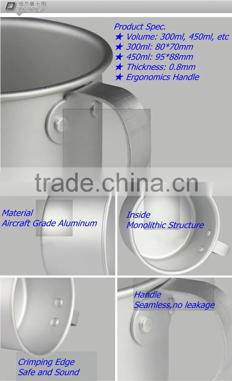 Cheap metal tin drinking cups