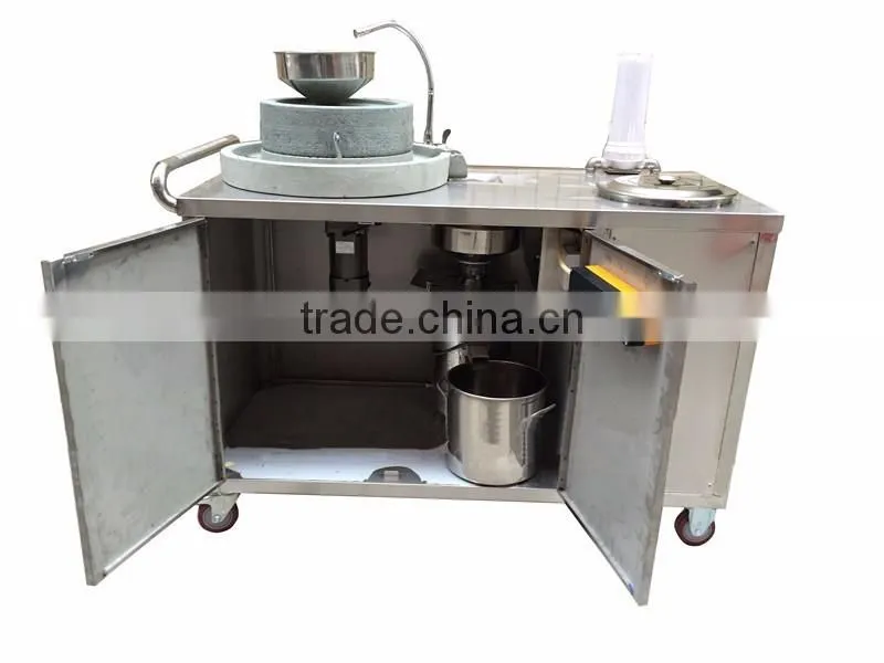 stone mill bean grinding machine,soya milk making machine