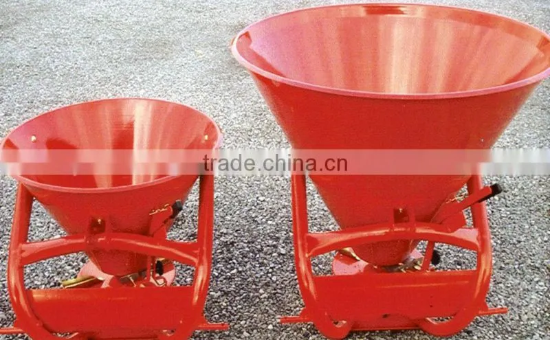 Fertilizer spreader with Plastic