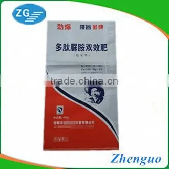 transparent pp woven fertilizer bag 40kg