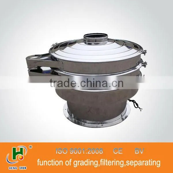 PVC resin particle vibratory screening equipment