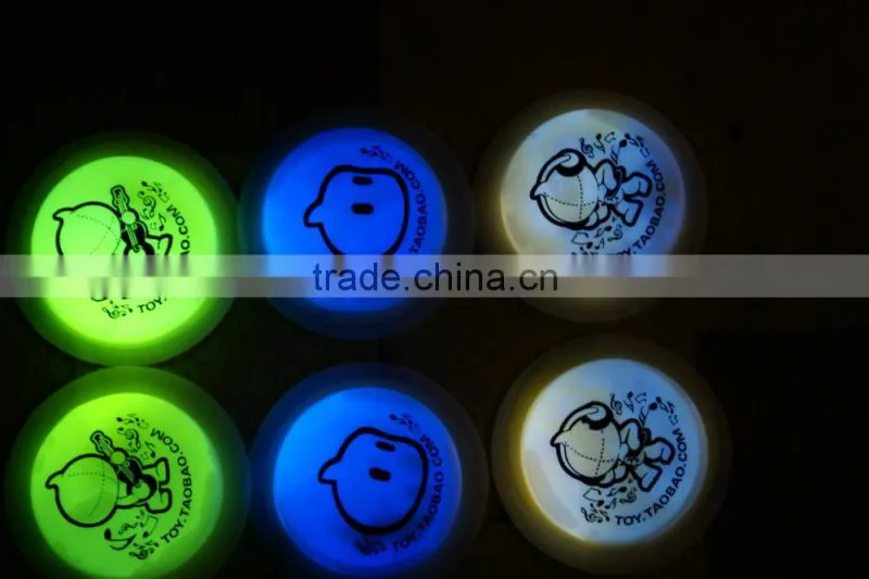 Holidays, promotional Round Glow Badge, Light Stick Badge