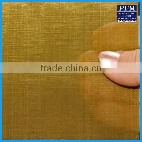 plain woven brass wire mesh for filtering