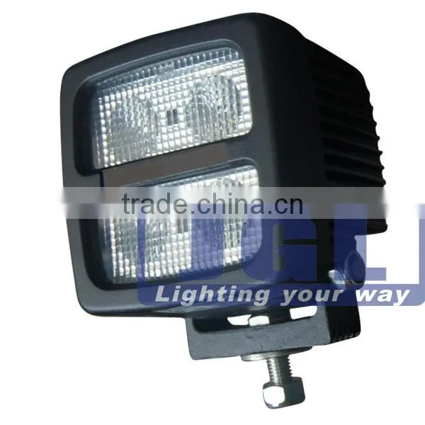 LED Worklamp 108x103mm Square 40W Spot Beam Diecast aluminum housing CREE LED work light