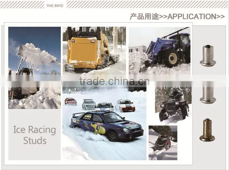 High quality tungsten carbide tire studs winter shoe studs