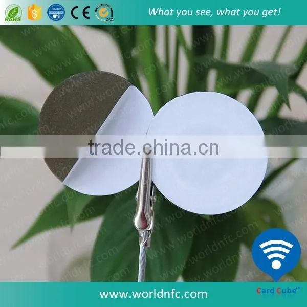 Self Adhesive ISO15693 HF RFID Label, ISO14443A NFC Tag for Supermarket
