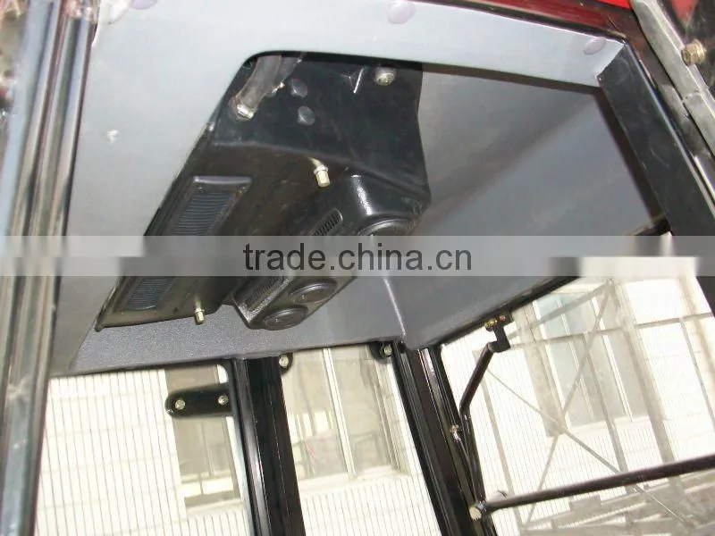 Cabin Tractor 35hp ,4wd ,4 cylider,foton type engine hood and cabin