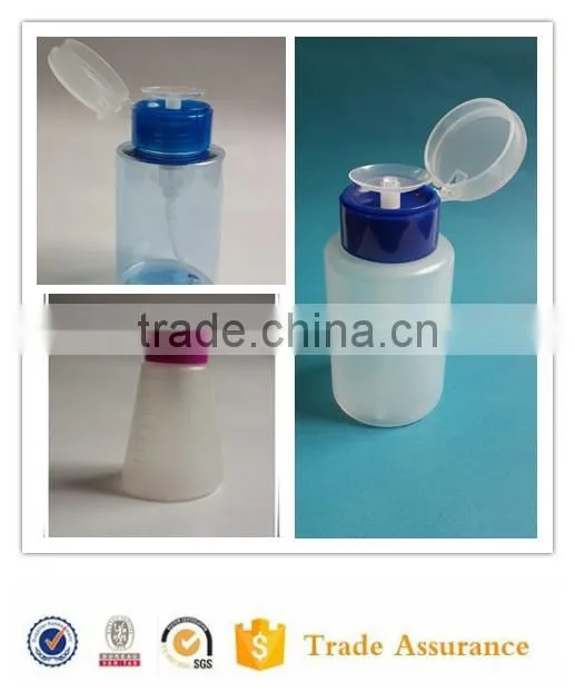 Bottle manufacturers plastic squqre bottle with trigger sprayer