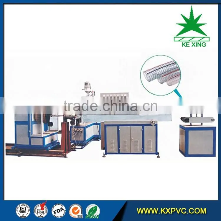 China manufacturing PVC Spiral Steel Wire Reinforced Hose