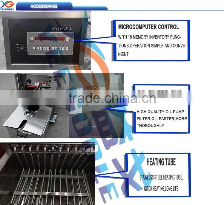 Stainless Steel electric Commercial Deep Fryer Machine,Chicken Fryer,electric Fryer