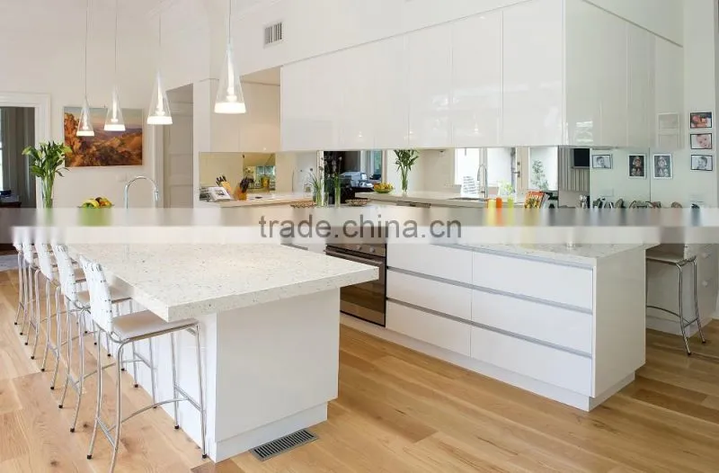 white quartz kitchen countertop quartz table top