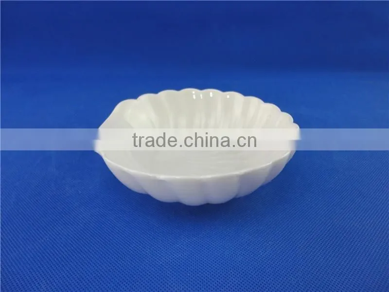 stock small white ceramic bowl