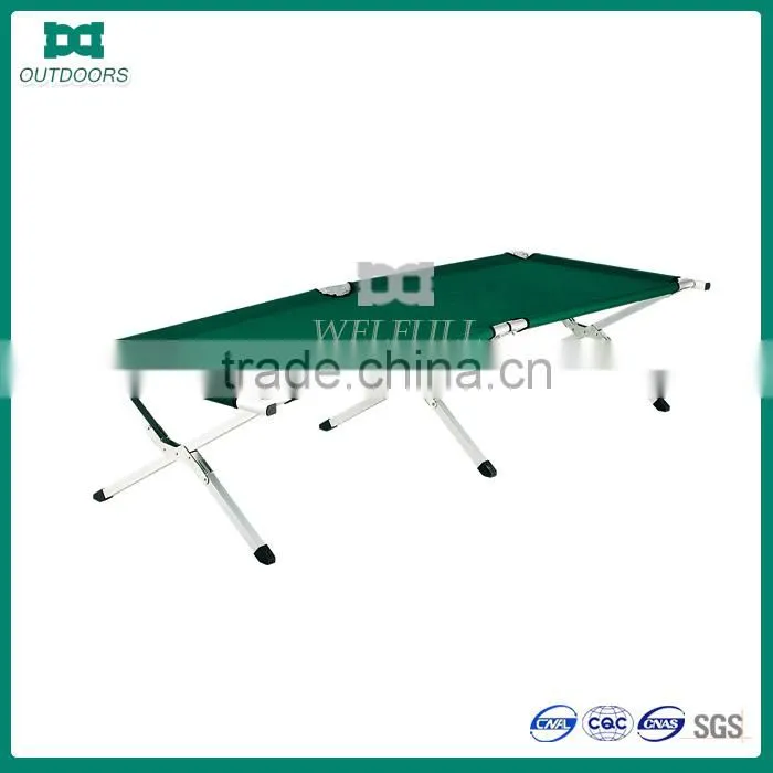 high quality folding aluminium camping bed