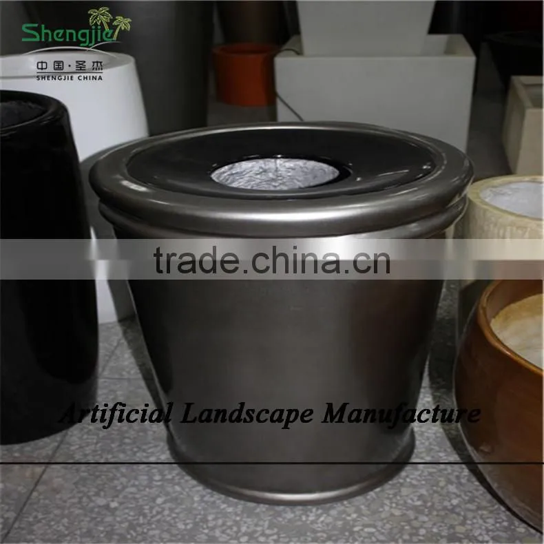 SJZJN 2642 large outdoor planter large fiberglass planter modern outdoor planter