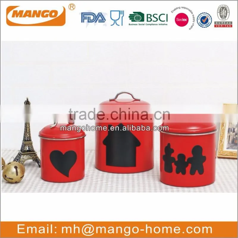 Unqiue Metal Bread bin biscuits tea coffee sugar canister sets
