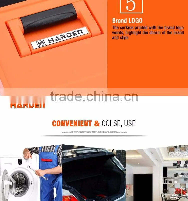 HARDEN Professional Plastic Small/Middle/Big Size Tools Box