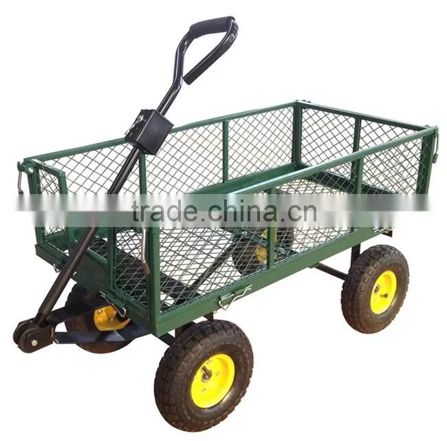 wooden hand cart , wagon garden cart for kids TC1812