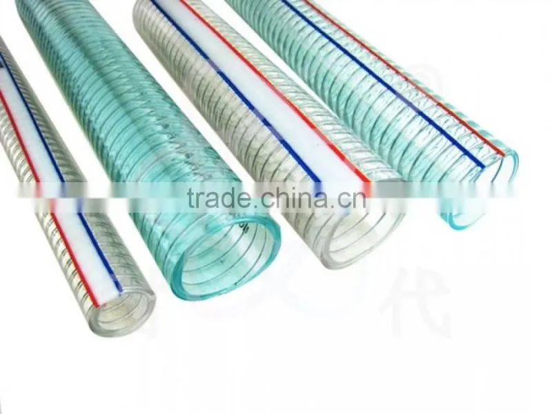 flexible steel wire reinforced suction hose