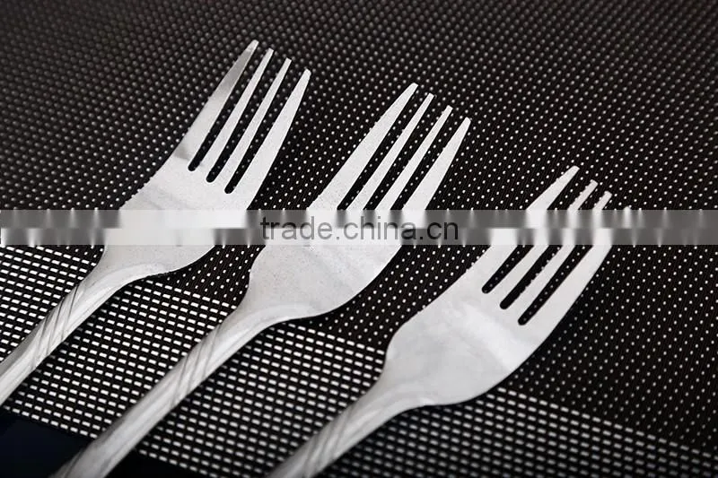 Best Selling Silver Stainless Steel Cake Fruit Forks fully stock