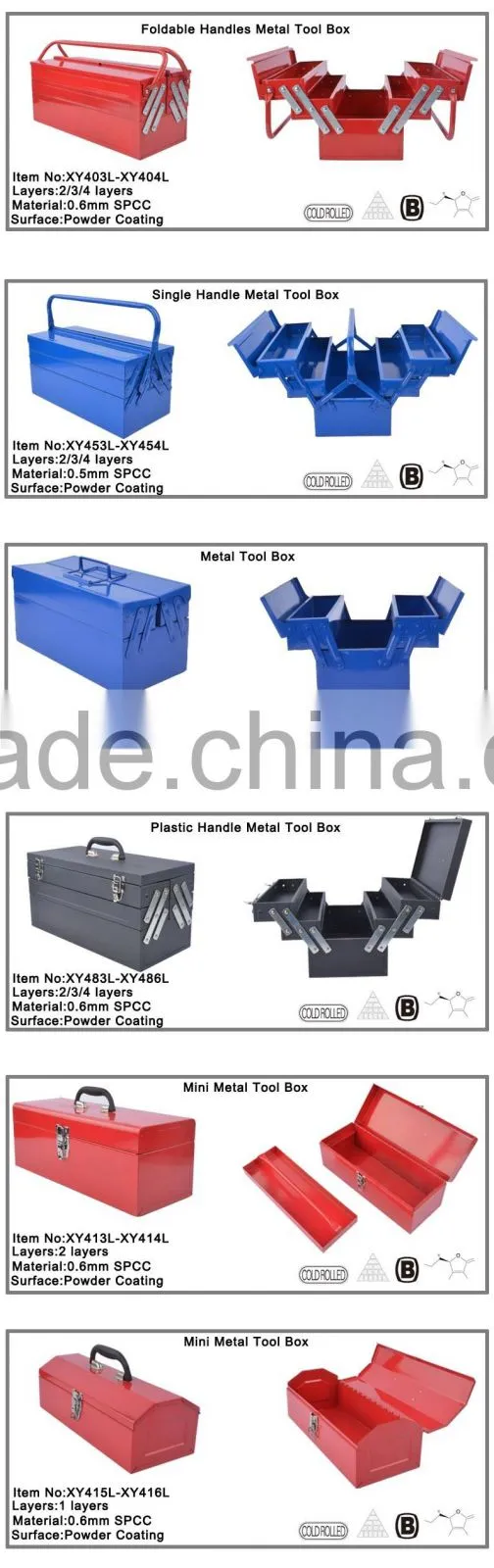 Factory Supplier High Quality Portable Mobile Storage Tool Box, Tool Box Tray Organizers