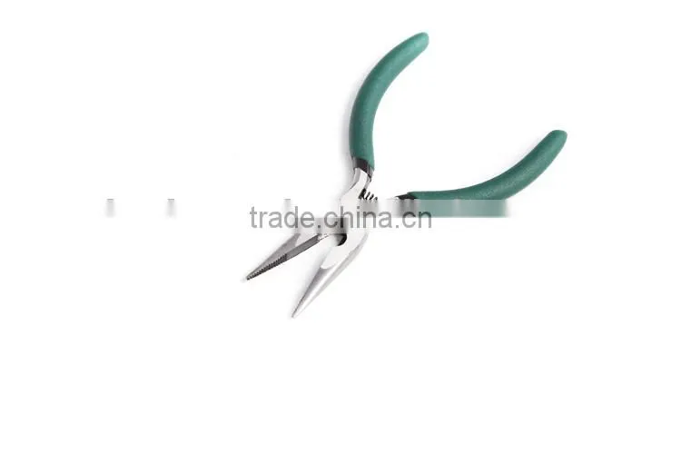 6'' 8'' Colored Stick Plastic Long Needle Nose Clamp Pliers