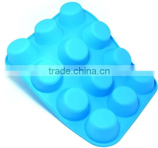 Non-stick bakeware silicone cupcake egg tart mold