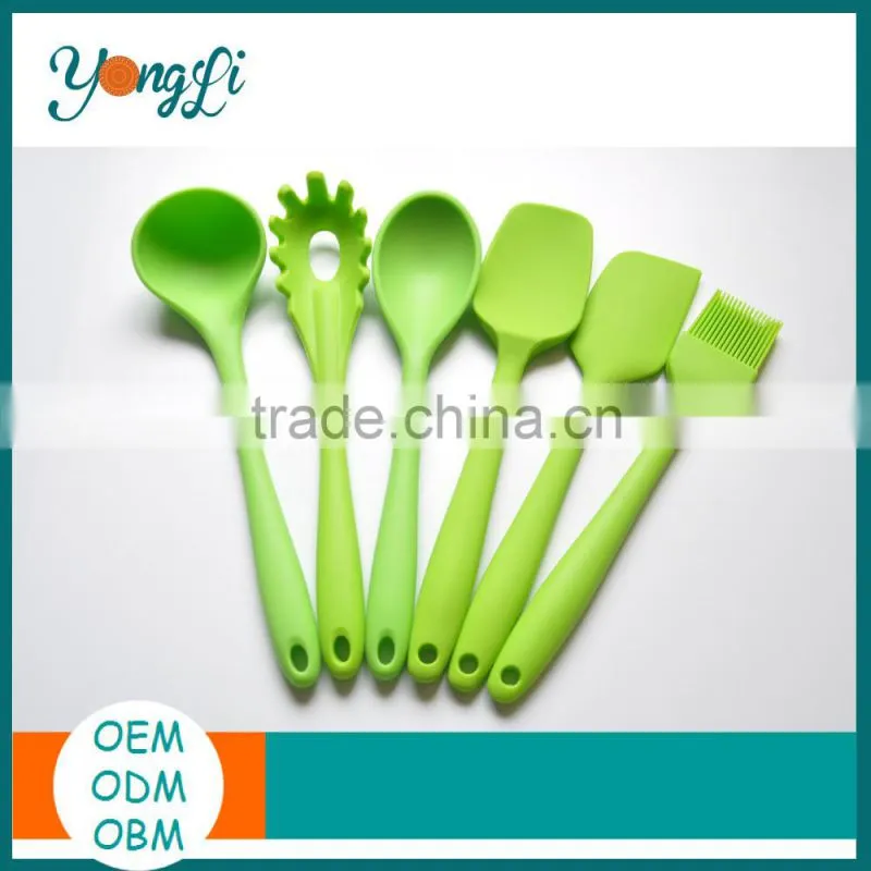 Silicone Cooking Utensil Set 6Pcs Kitchen Utensils