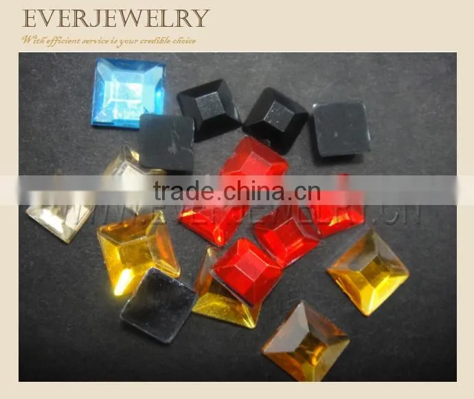 crystal color acrylic rhinestone
